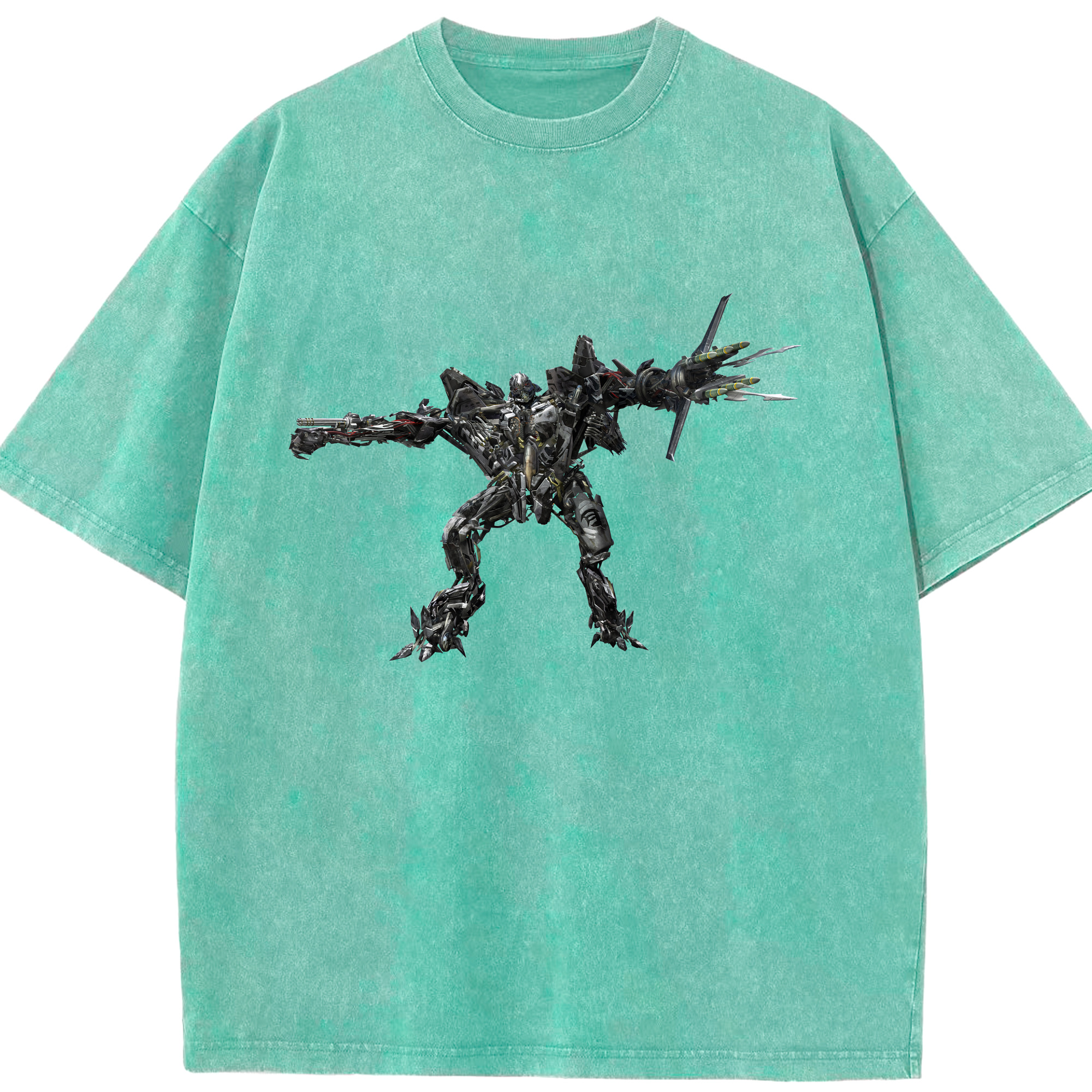 （画像用） Transformers トランスフォーマー 綿100% ヴィンテージ風 半袖Tシャツ（フロントプリント）